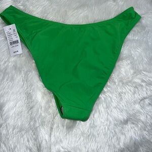 Pacsun La Hearts Vibrant Green Bikini Bottom